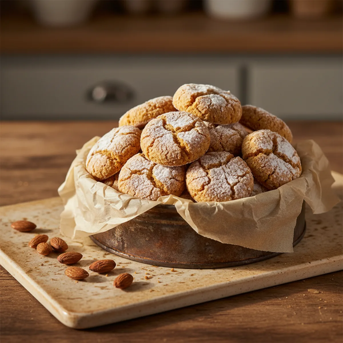 Amaretti aux armelline ameres