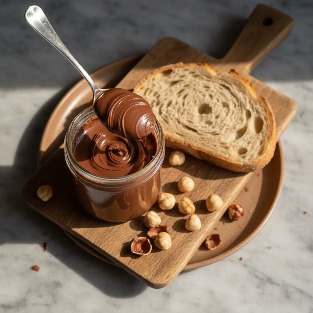 Gianduja-chocolat a tartiner